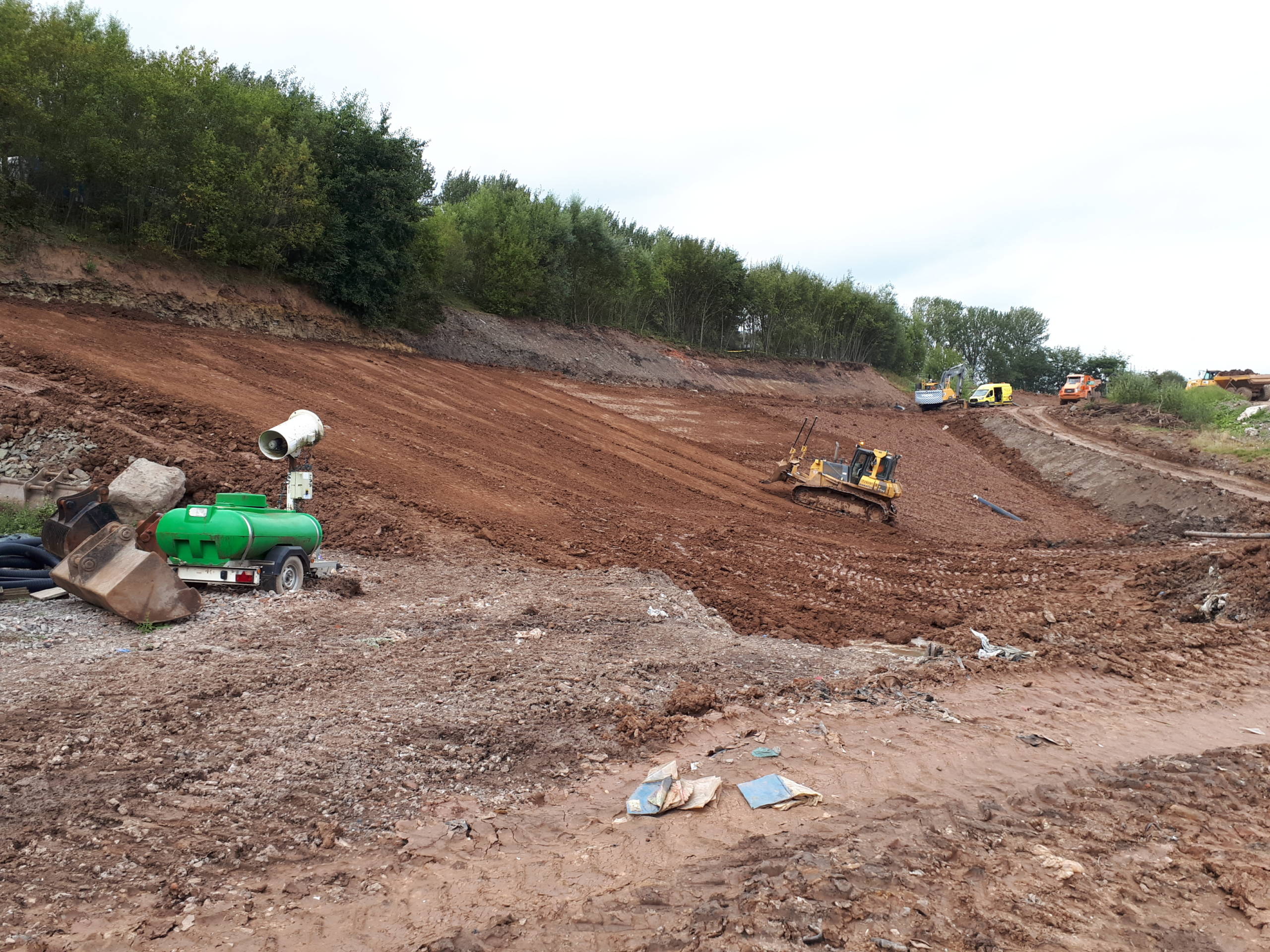 Landfill Clay Engineering DXI Regeneration